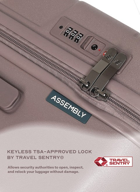 Flowe | Brown | Large Hard Luggage