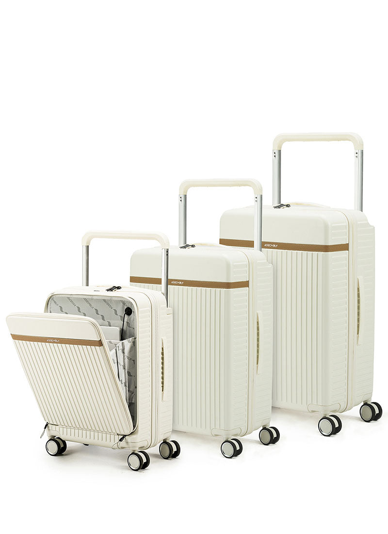 Rover Pro Combo | Moon-White | Set of 3 Luggage