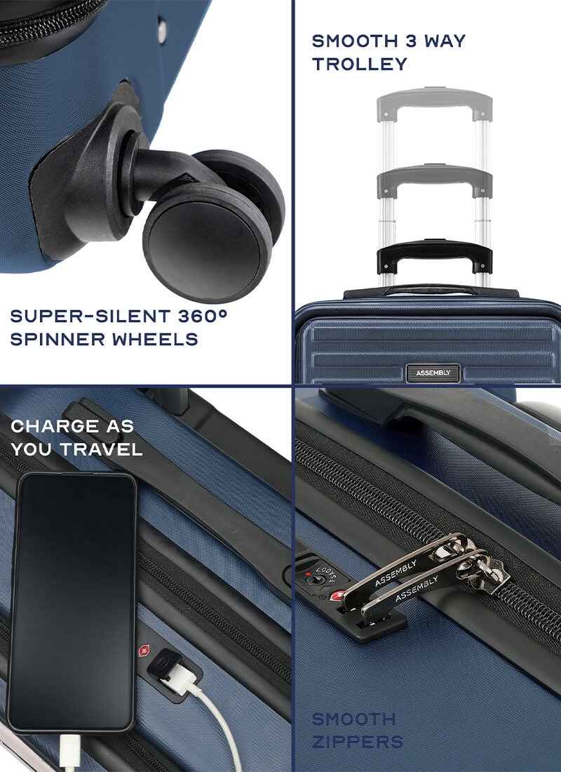 Agile Set | Blue | CabinPro+Laptop Backpack