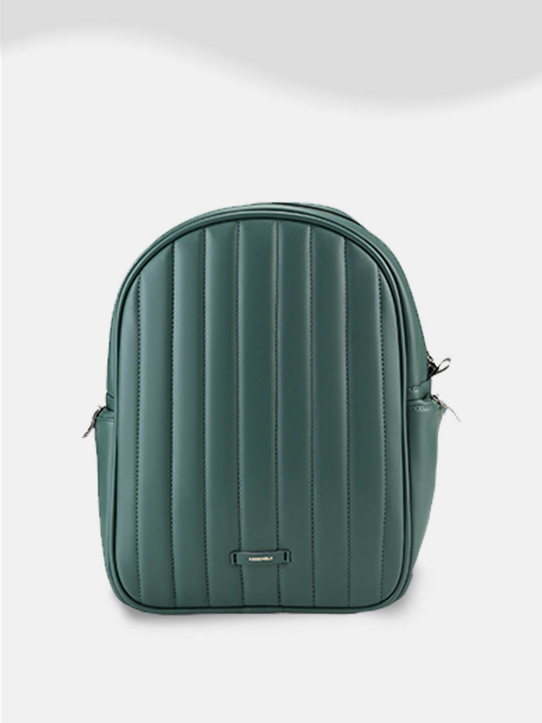 Conchita Quilted Backpack for Women & Girls Green