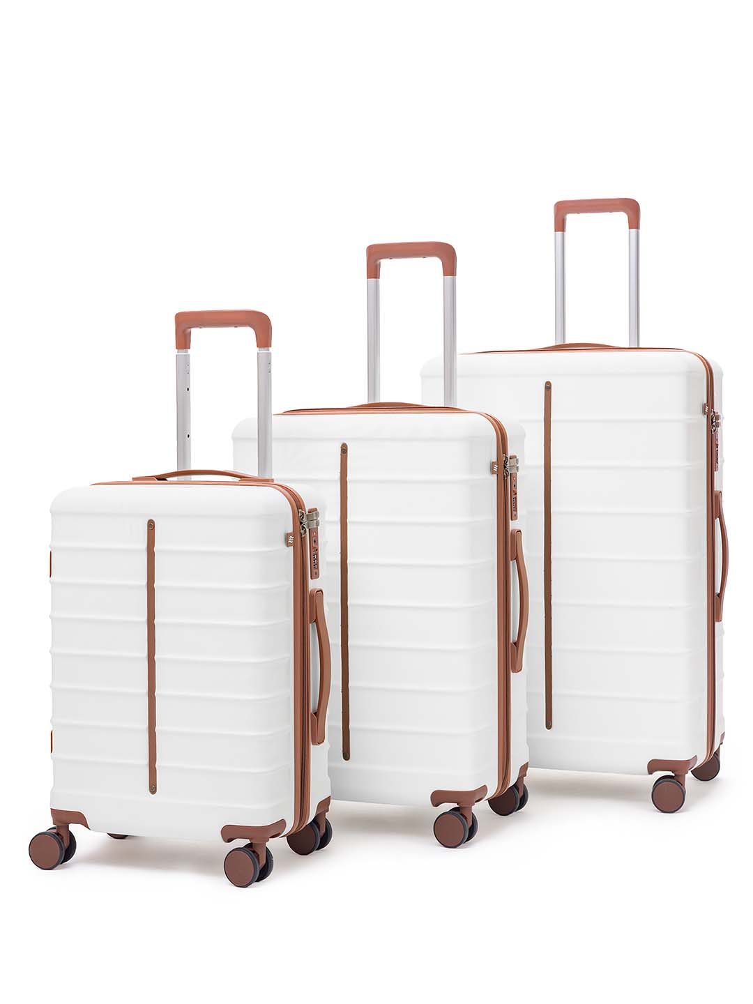 Odyssey Combo | Sand | Set of 3 Hard Luggage