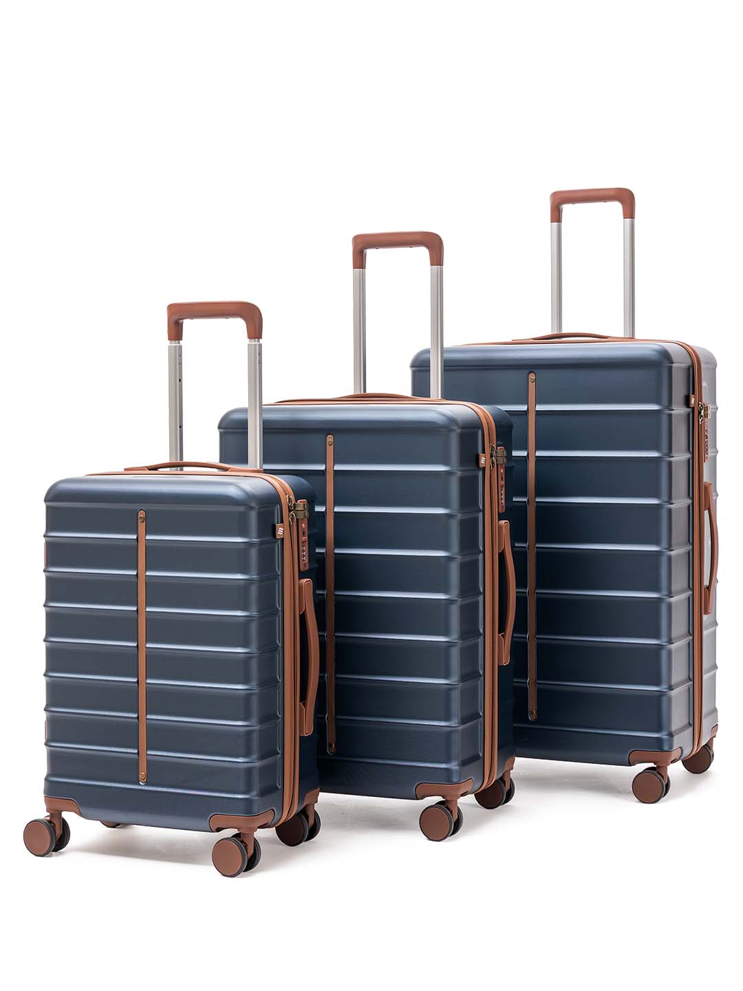 Odyssey Combo | Ocean | Set of 3 Hard Luggage