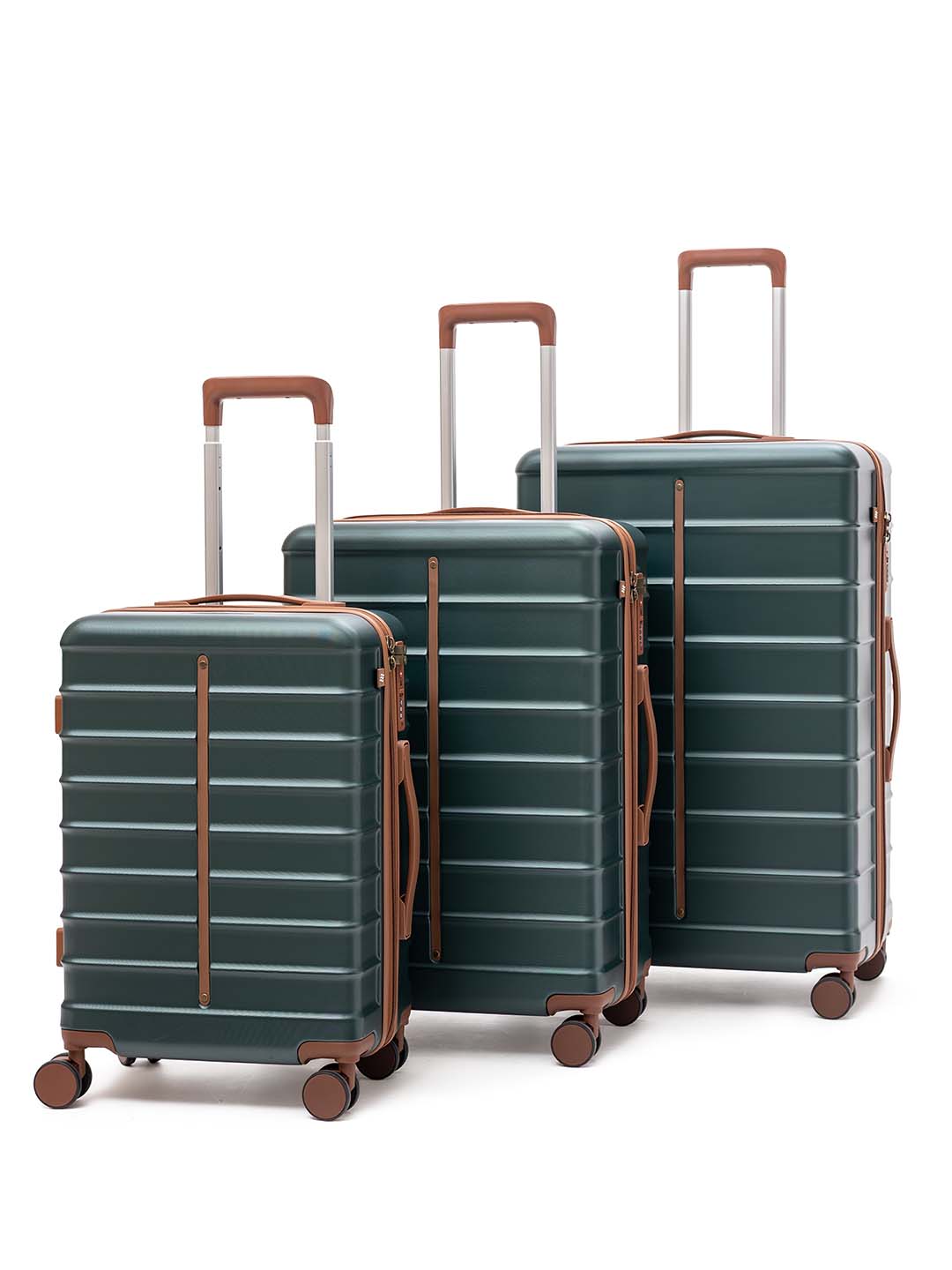 Odyssey Combo | Forest | Set of 3 Hard Luggage
