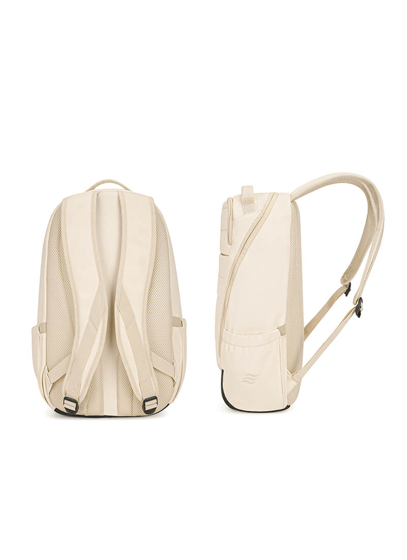Float Premium Laptop Backpack Cream