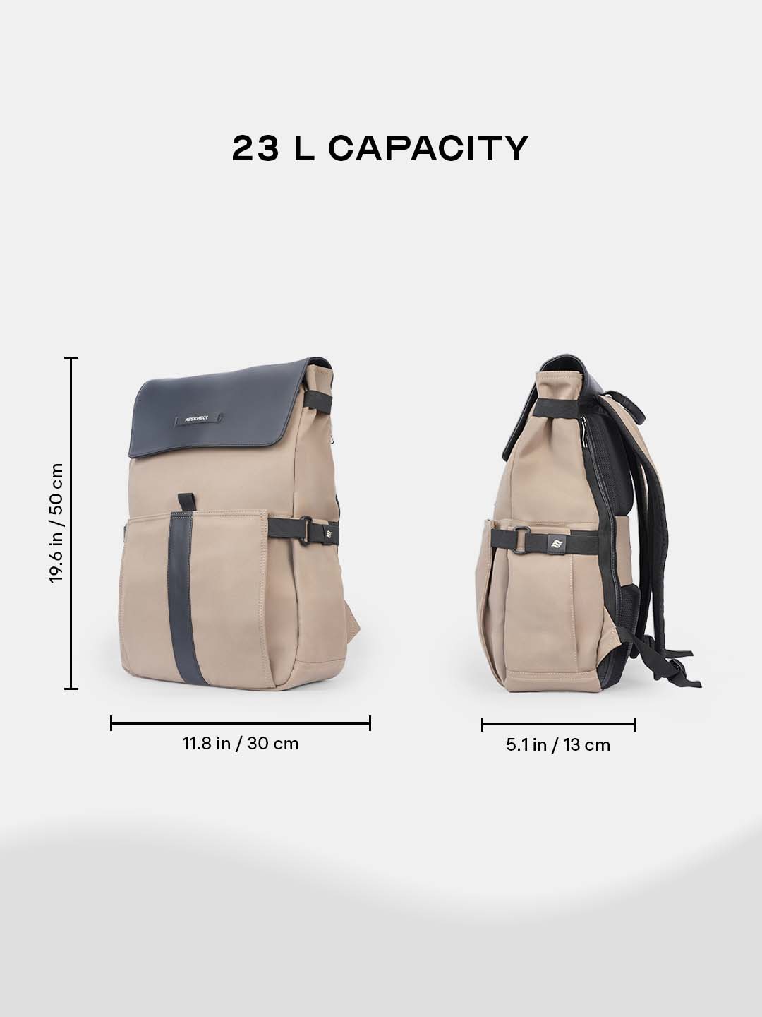 Buy Kairo Laptop Backpack Beige – Backpacks Online in India | Assembly