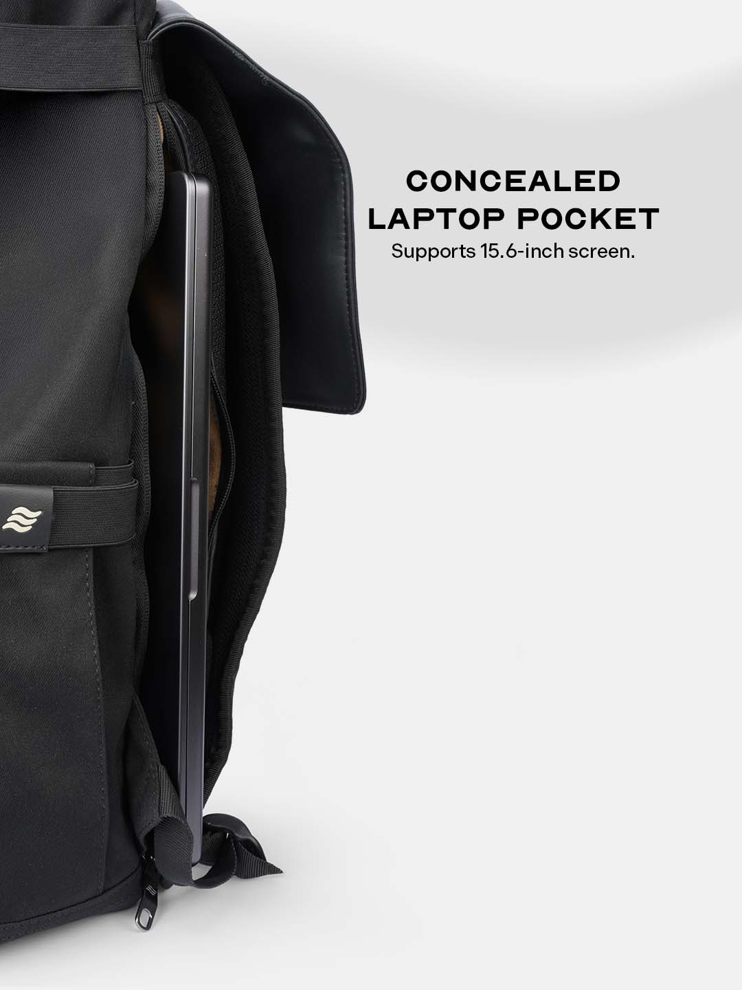 Buy Kairo Laptop Backpack Black – Backpacks Online in India | Assembly