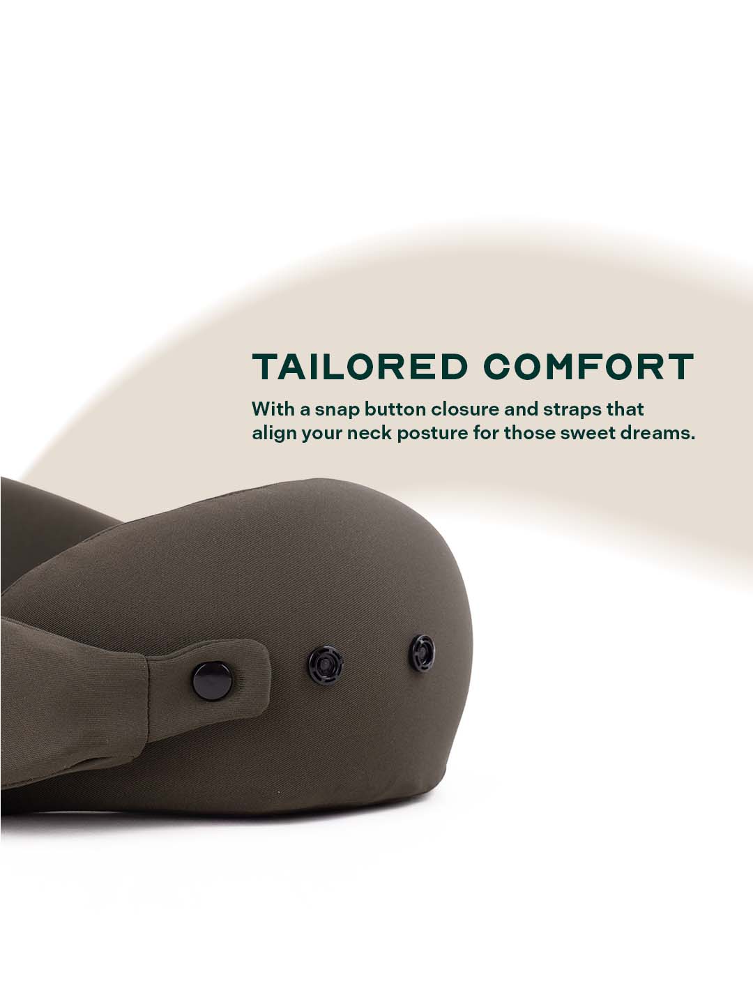 Cloude | Olive Green | Neck Pillow