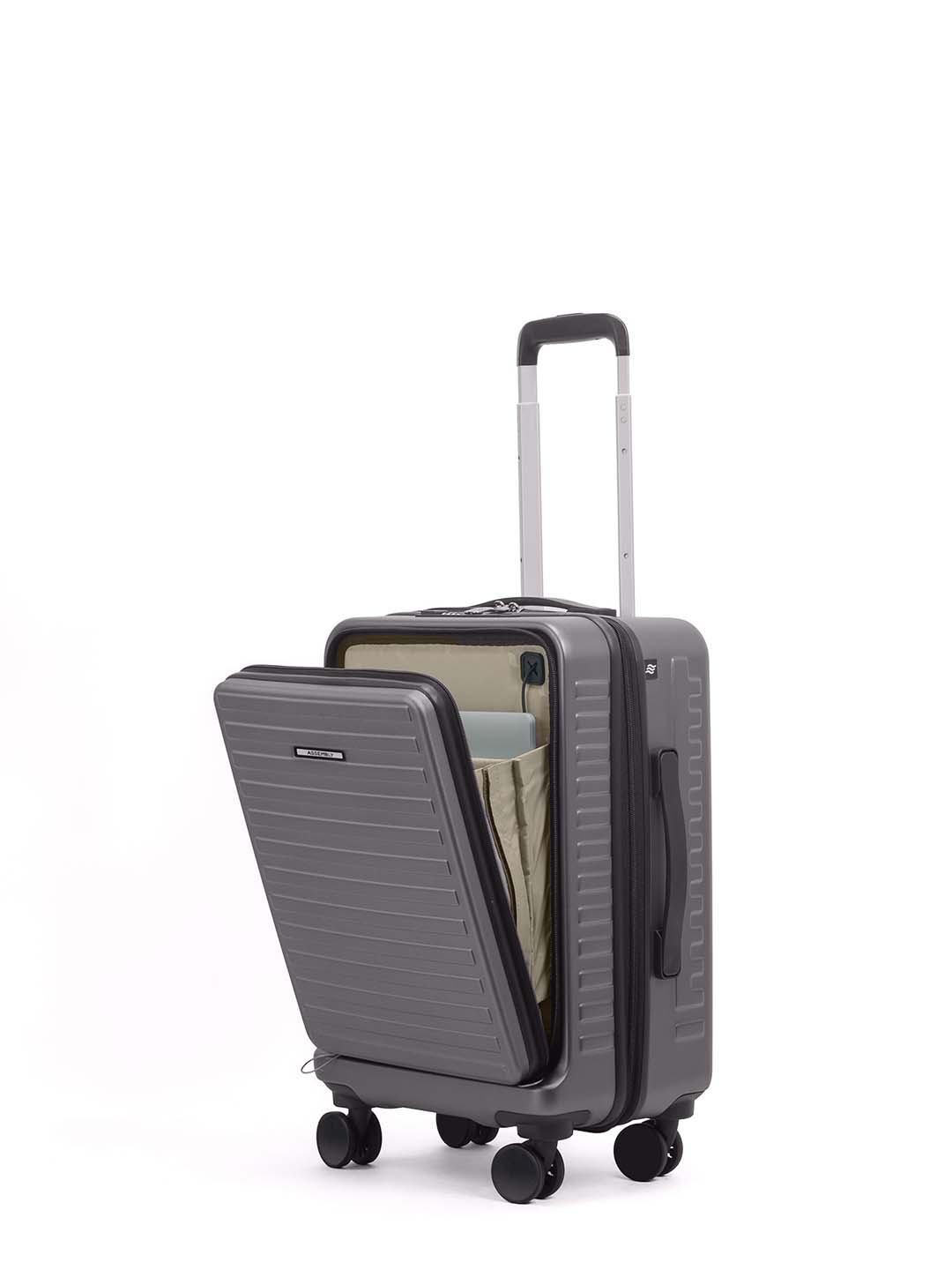StarkPro | Grey | Cabin Hard Luggage
