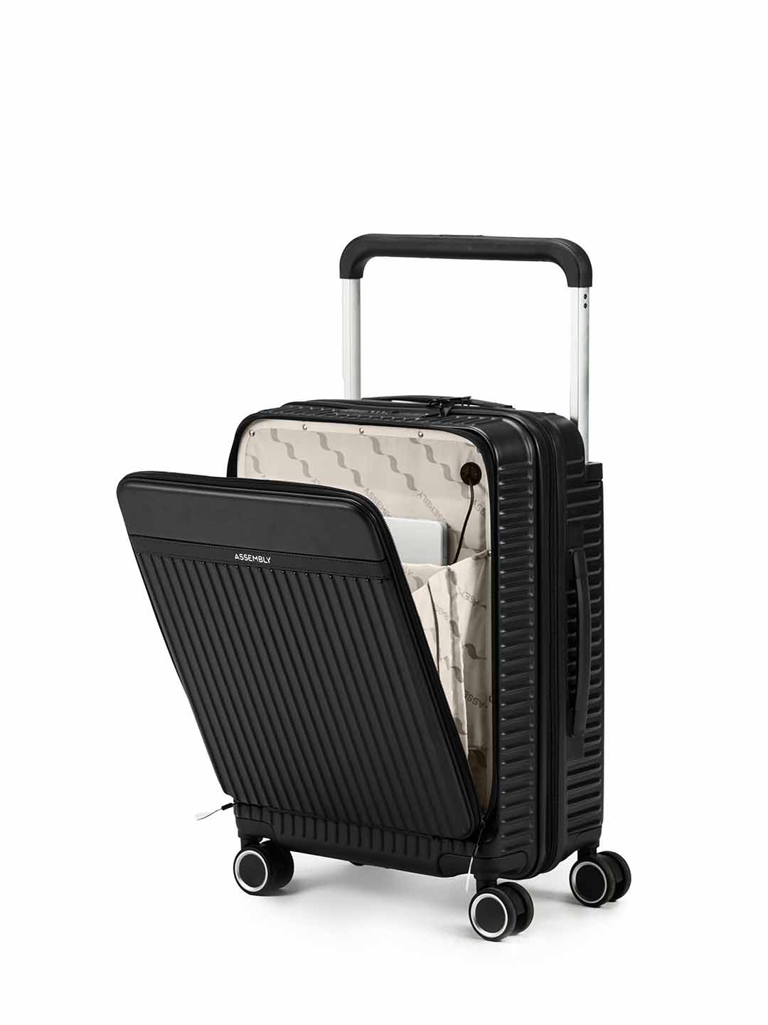 RoverPro | Black | Cabin Hard Luggage