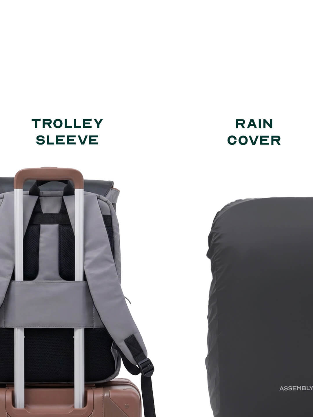 Arto Laptop Backpack | Grey | Work, Commute & Business Travel Bag