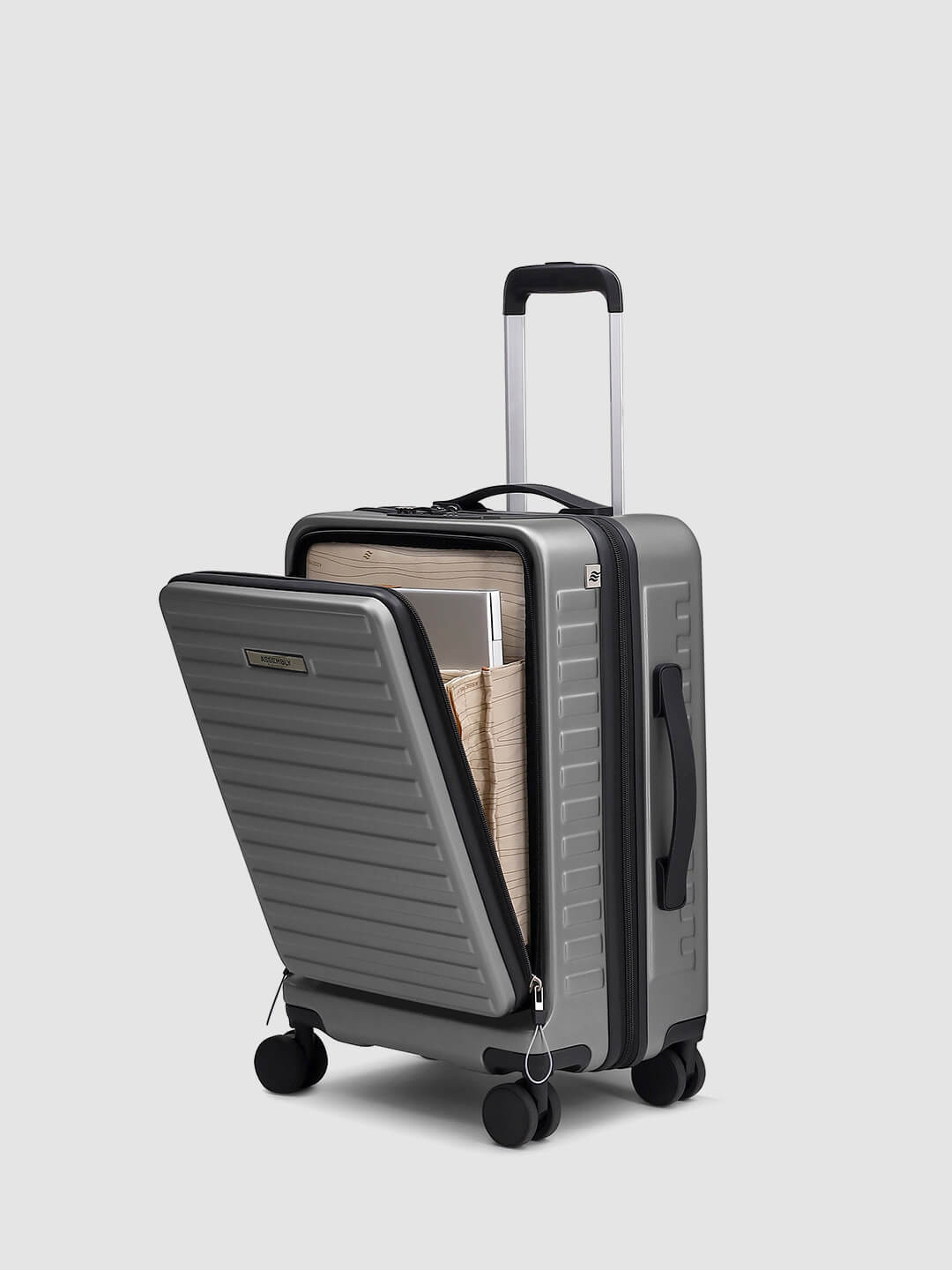 StarkPro | Grey | Cabin Hard Luggage