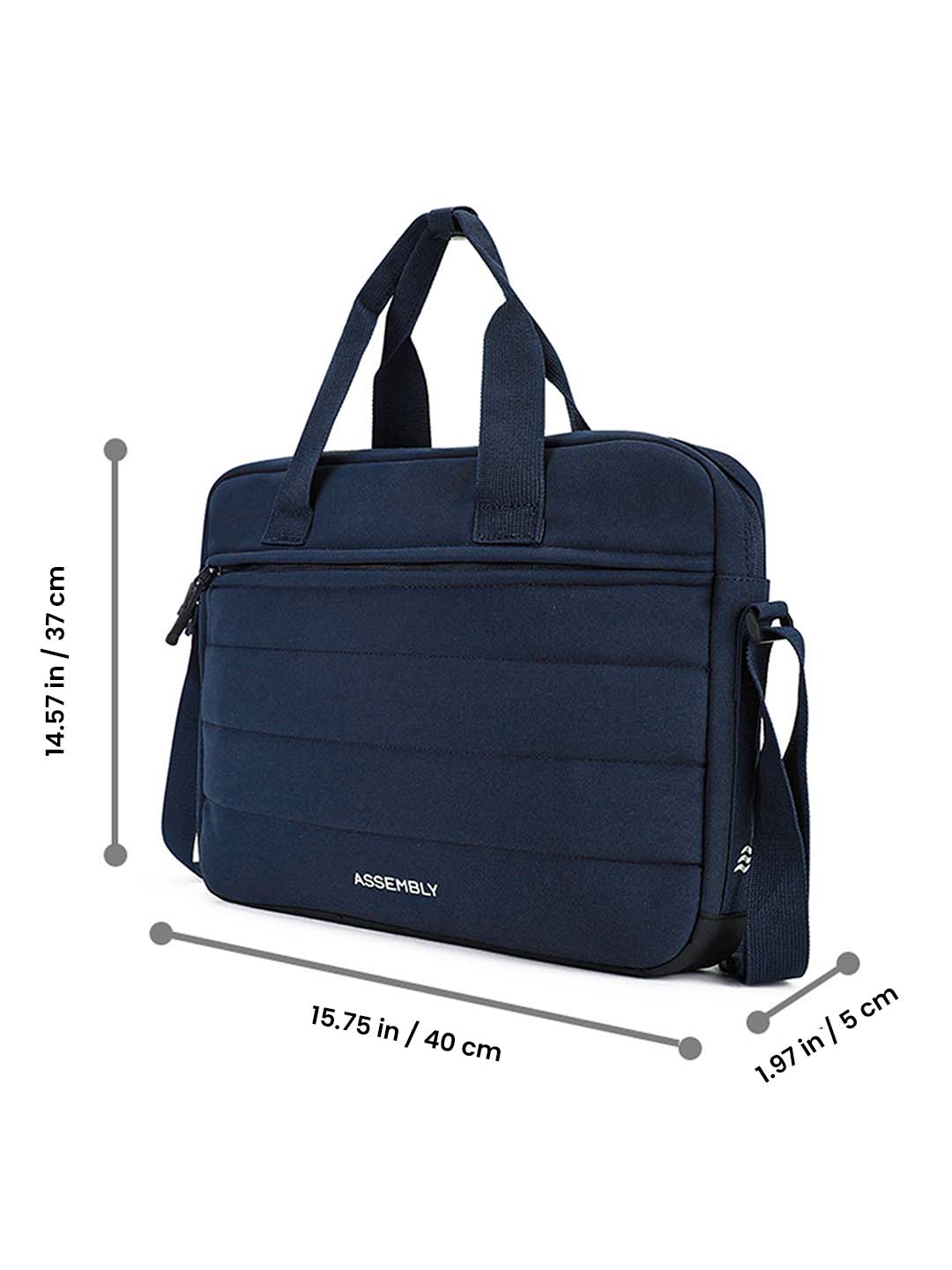 Float Messenger | Cobalt | Premium Laptop Bag