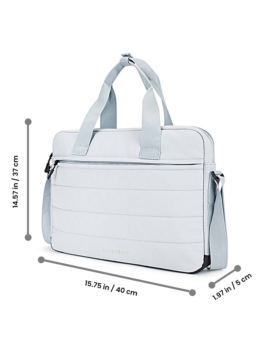 Float Messenger | Slate | Premium Laptop Bag