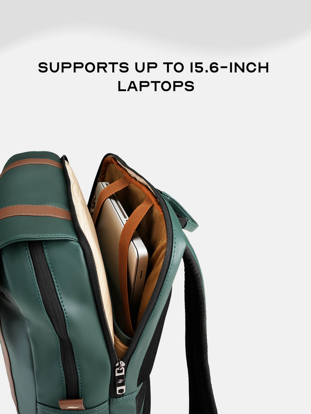 Vintage Travel Backpack Green