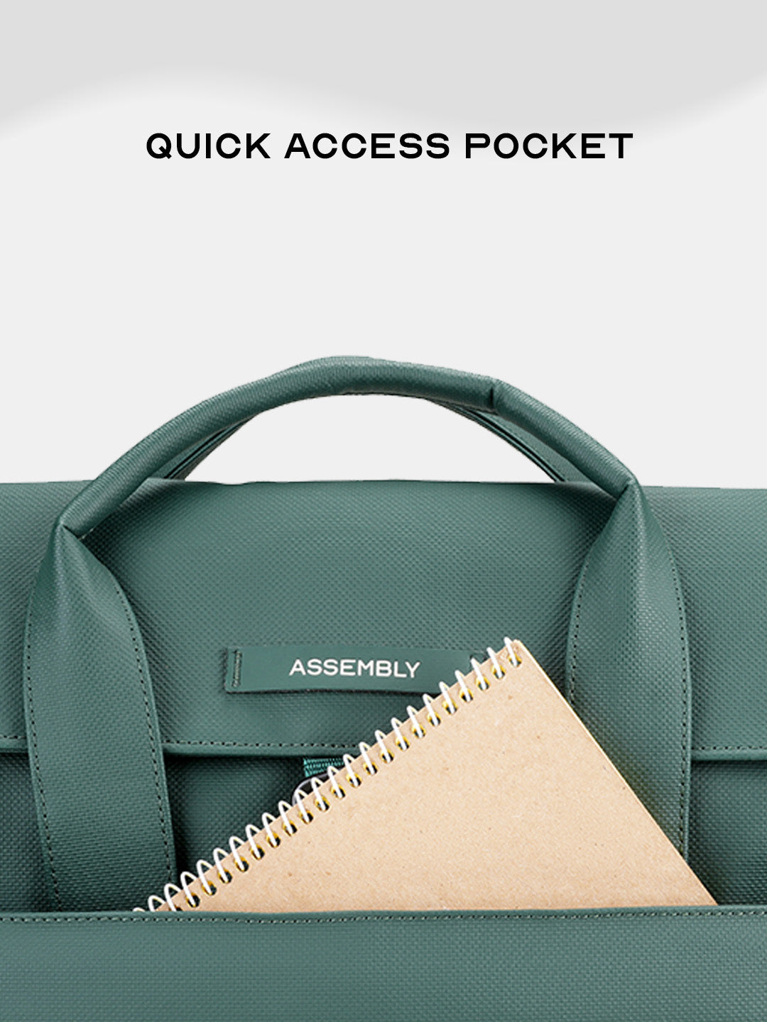 Stark Messenger | Green | Everyday Office Laptop Bag