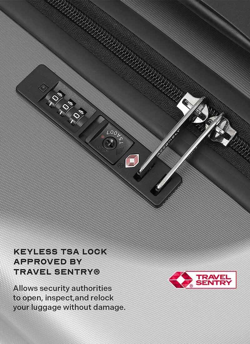 Stark Combo | Grey | Set of 3 Luggage