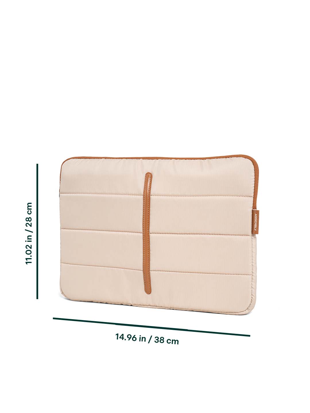 Buy Odyssey Sleeve | Beige | Padded Laptop Sleeve – Backpacks Online in India | Assembly