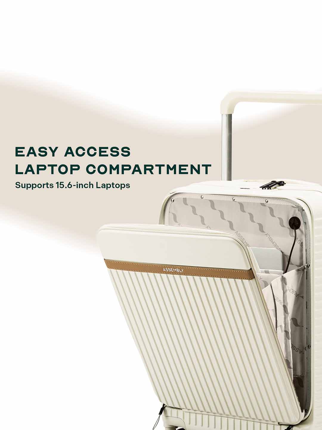 Rover Pro Combo | Moon-White | CabinPro+Medium Hard Luggage