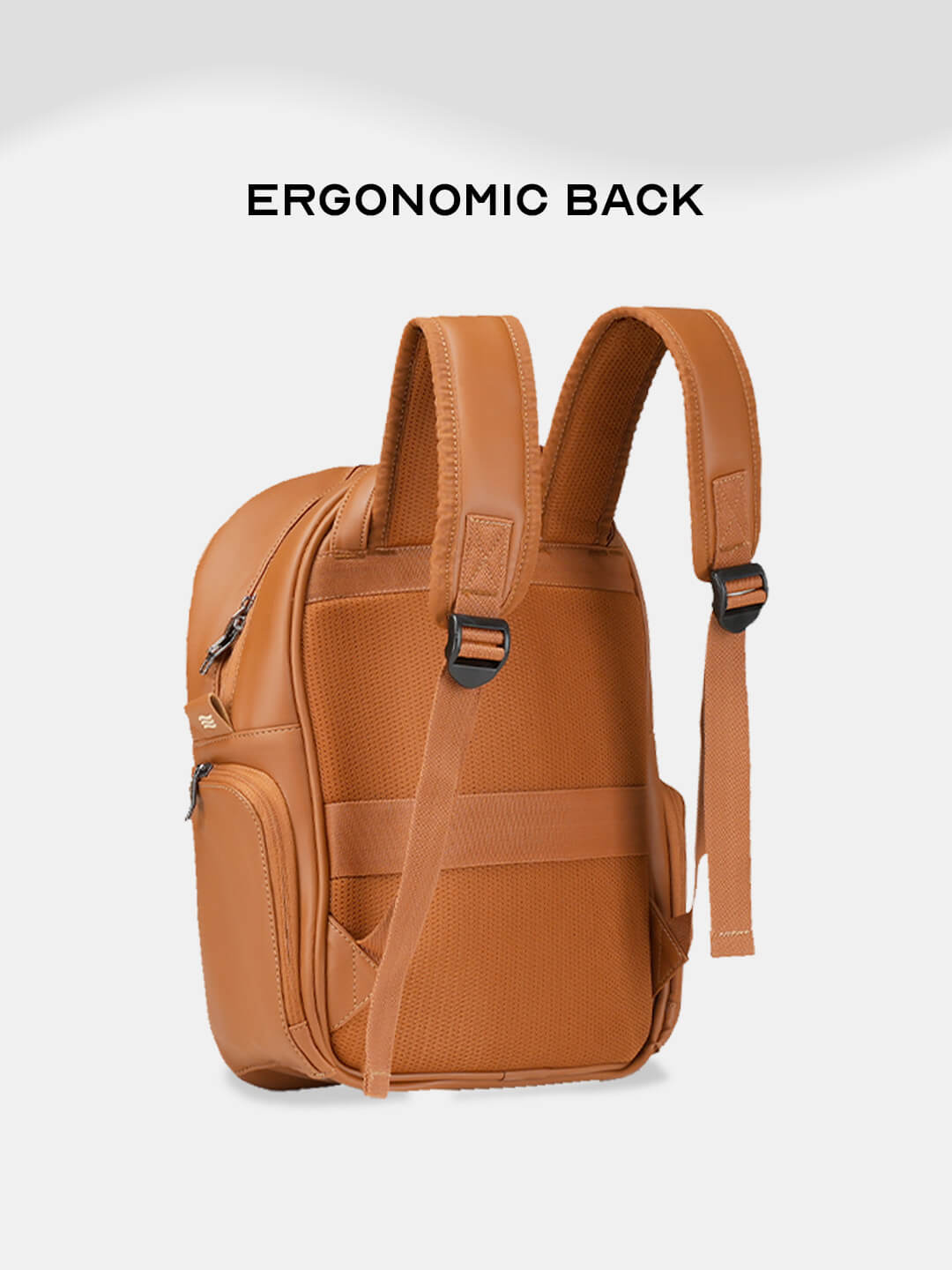 Conchita Quilted Backpack for Women & Girls Brown