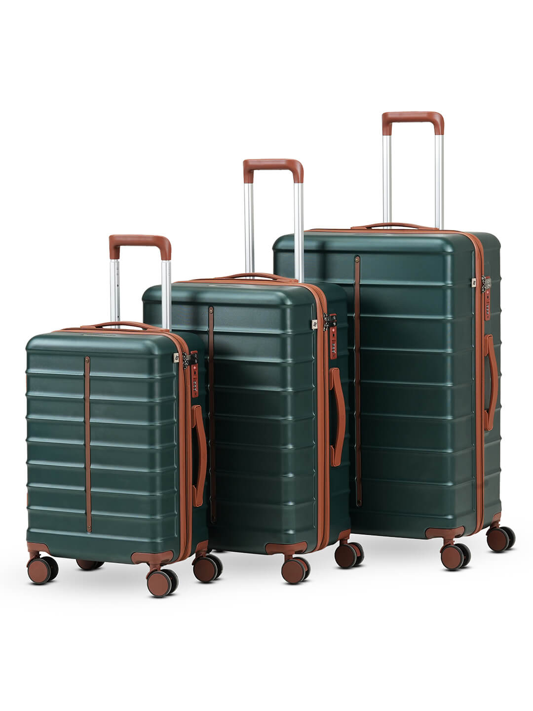 Odyssey Combo | Forest | Set of 3 Hard Luggage