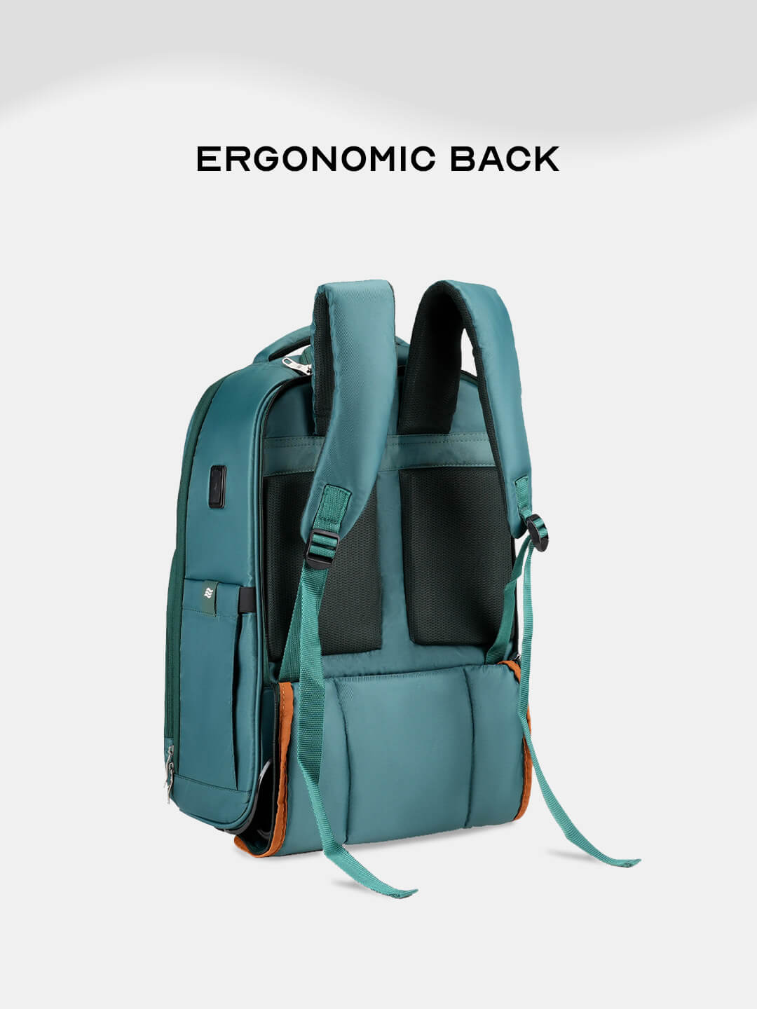 Rover Trolley Backpack | Green | Convertible Laptop Bag for Professionals