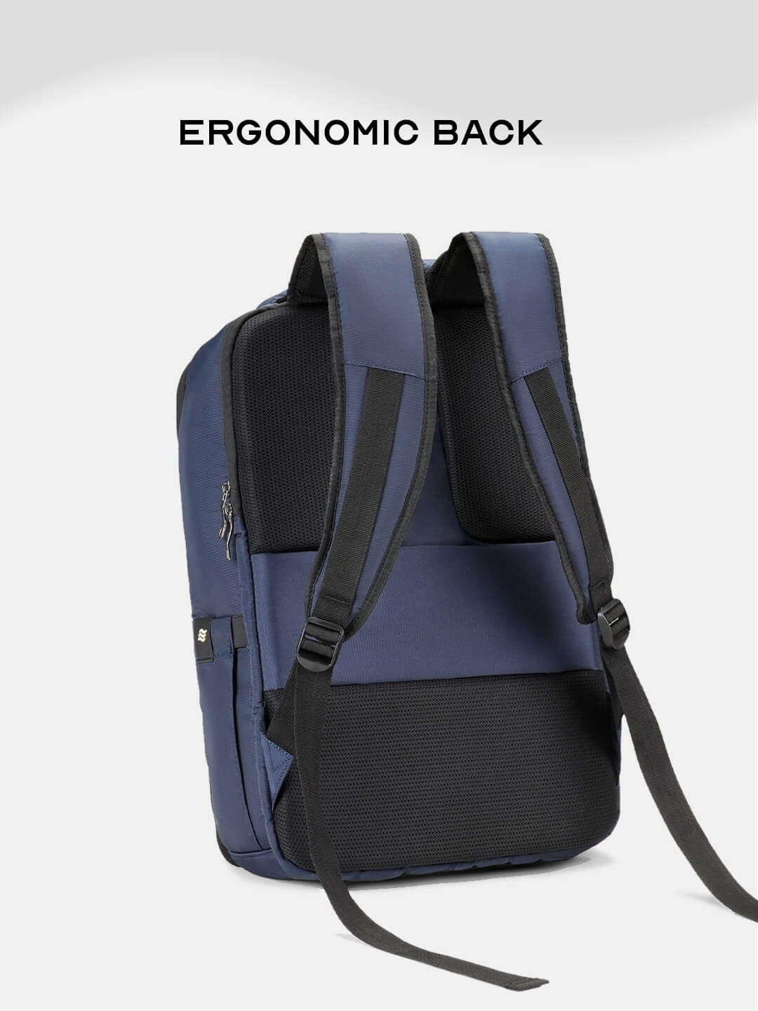 Noir Overnighter Backpack | Navy Blue | Ultimate Travel Backpack for Professionals