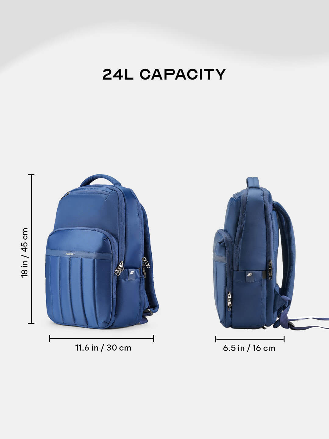 Rover Backpack | Blue | Everyday Laptop Backpack
