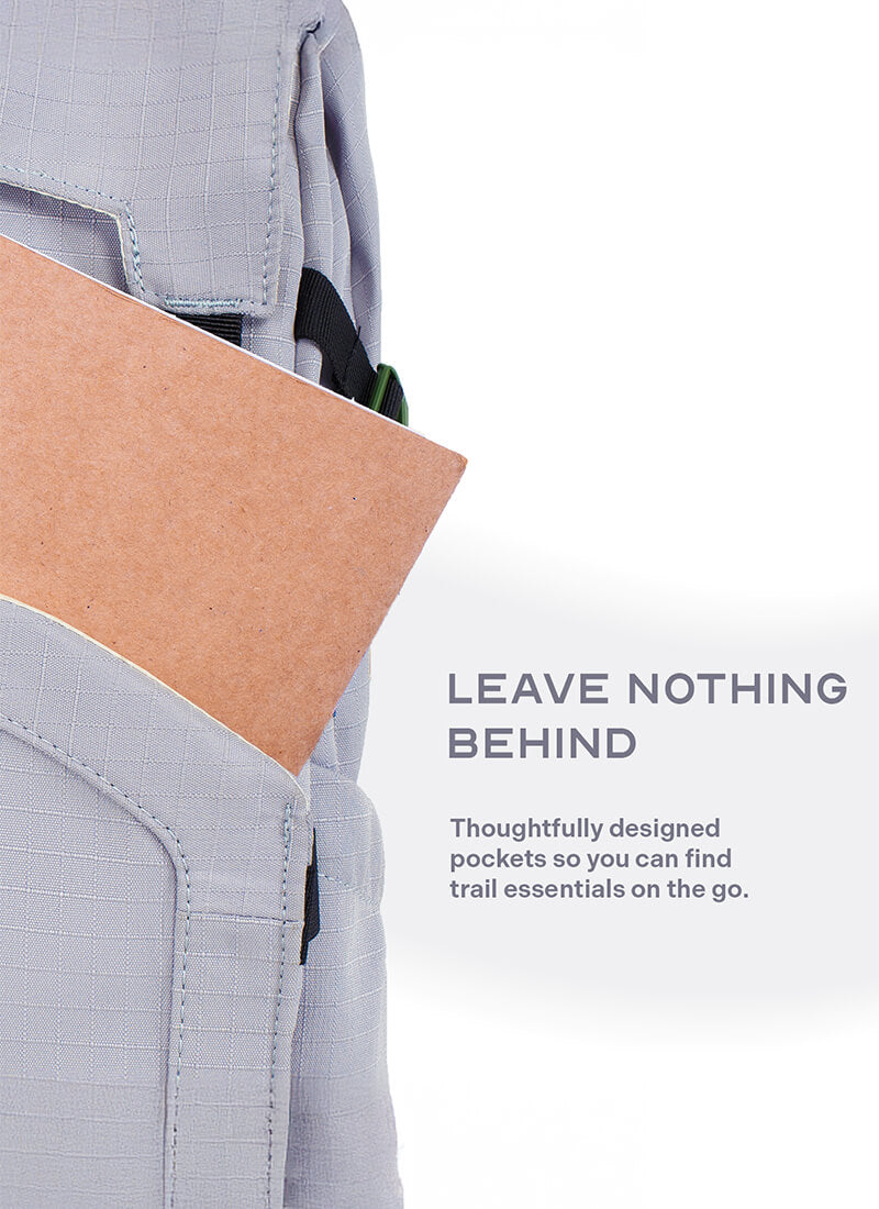 Scape Backpack | Grey | For Mountain Trails Or Everyday Commutes