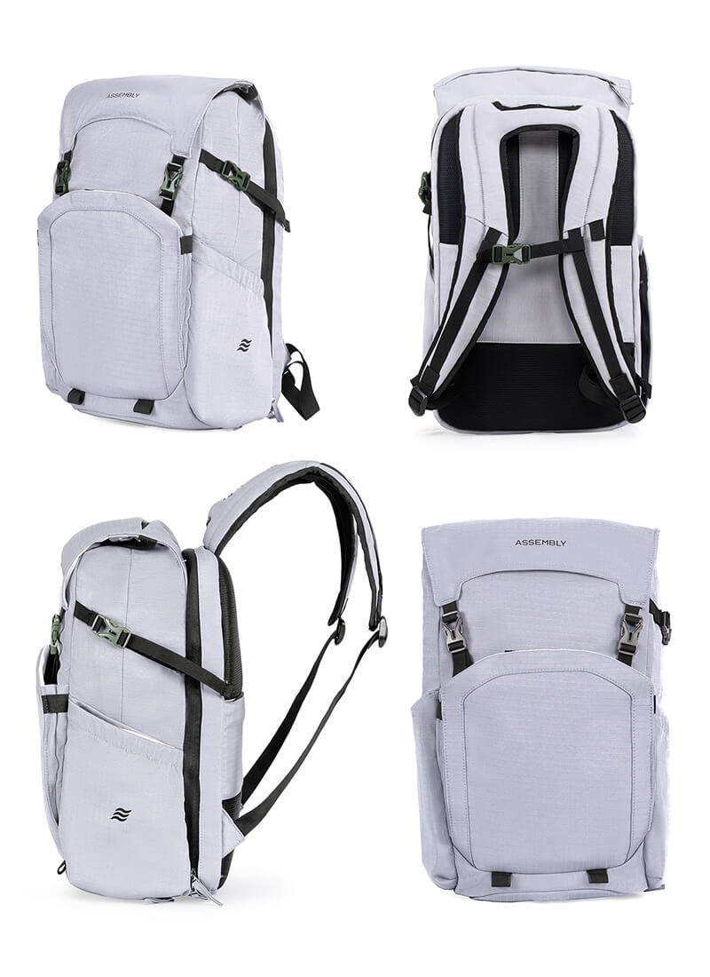Scape Backpack | Grey | For Mountain Trails Or Everyday Commutes