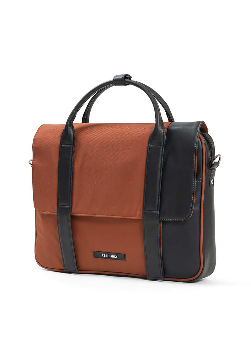 Urbix | Rust | Premium Laptop Messenger Bag