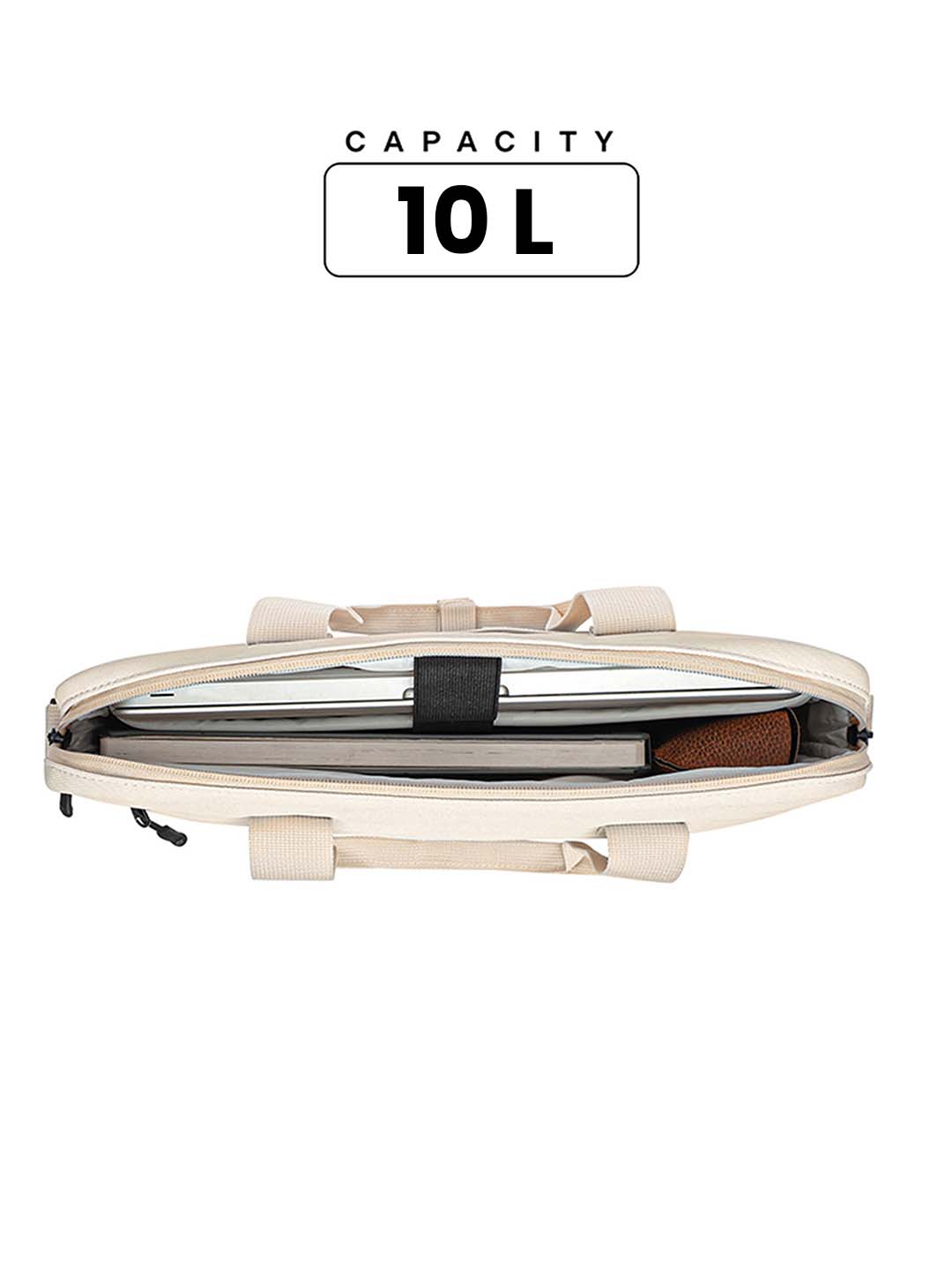 Float Messenger | Cream | Premium Laptop Bag