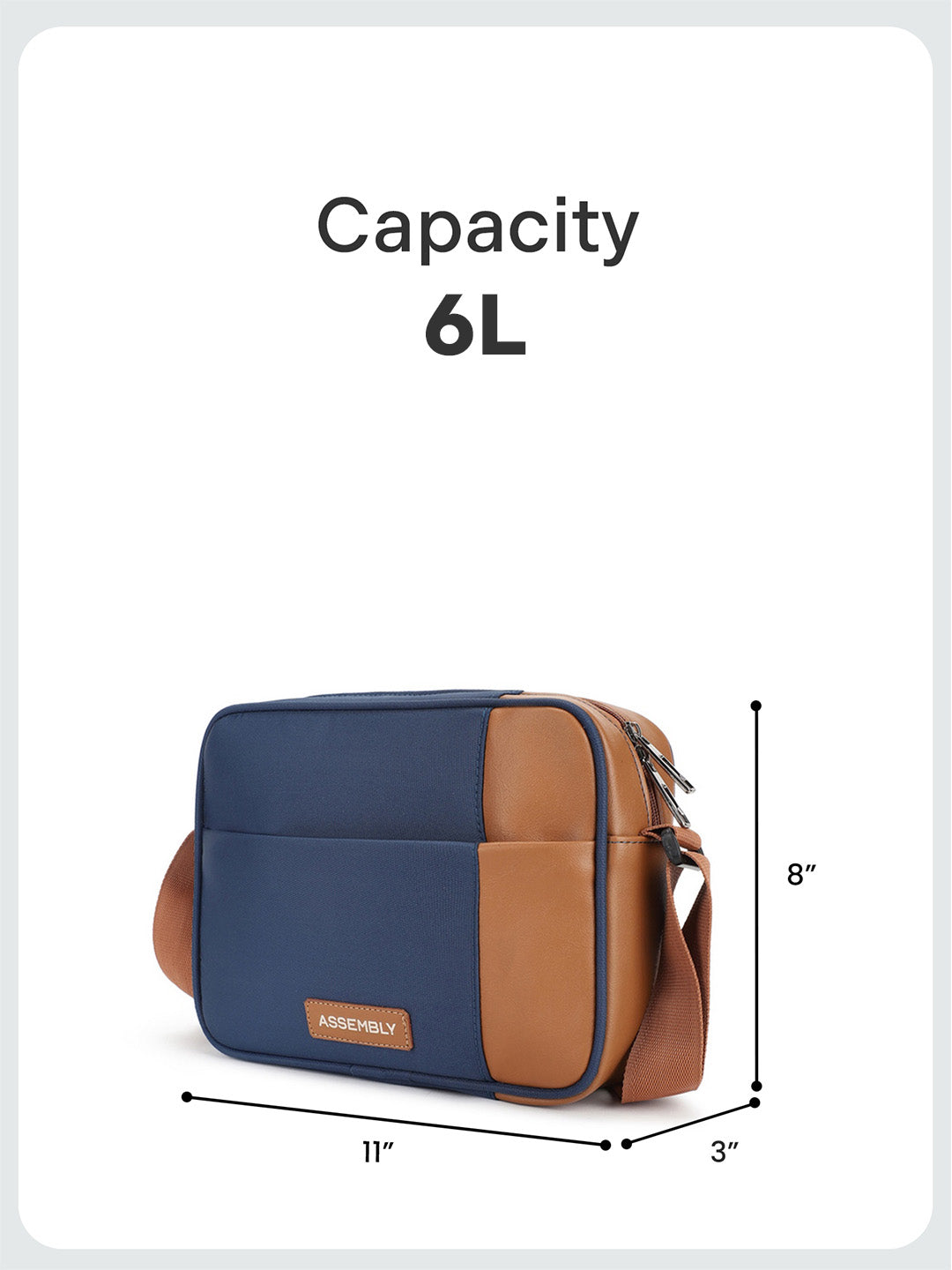 Buy Sway | Blue | Sling Bag – Messenger/Sling Bags Online in India | Assembly