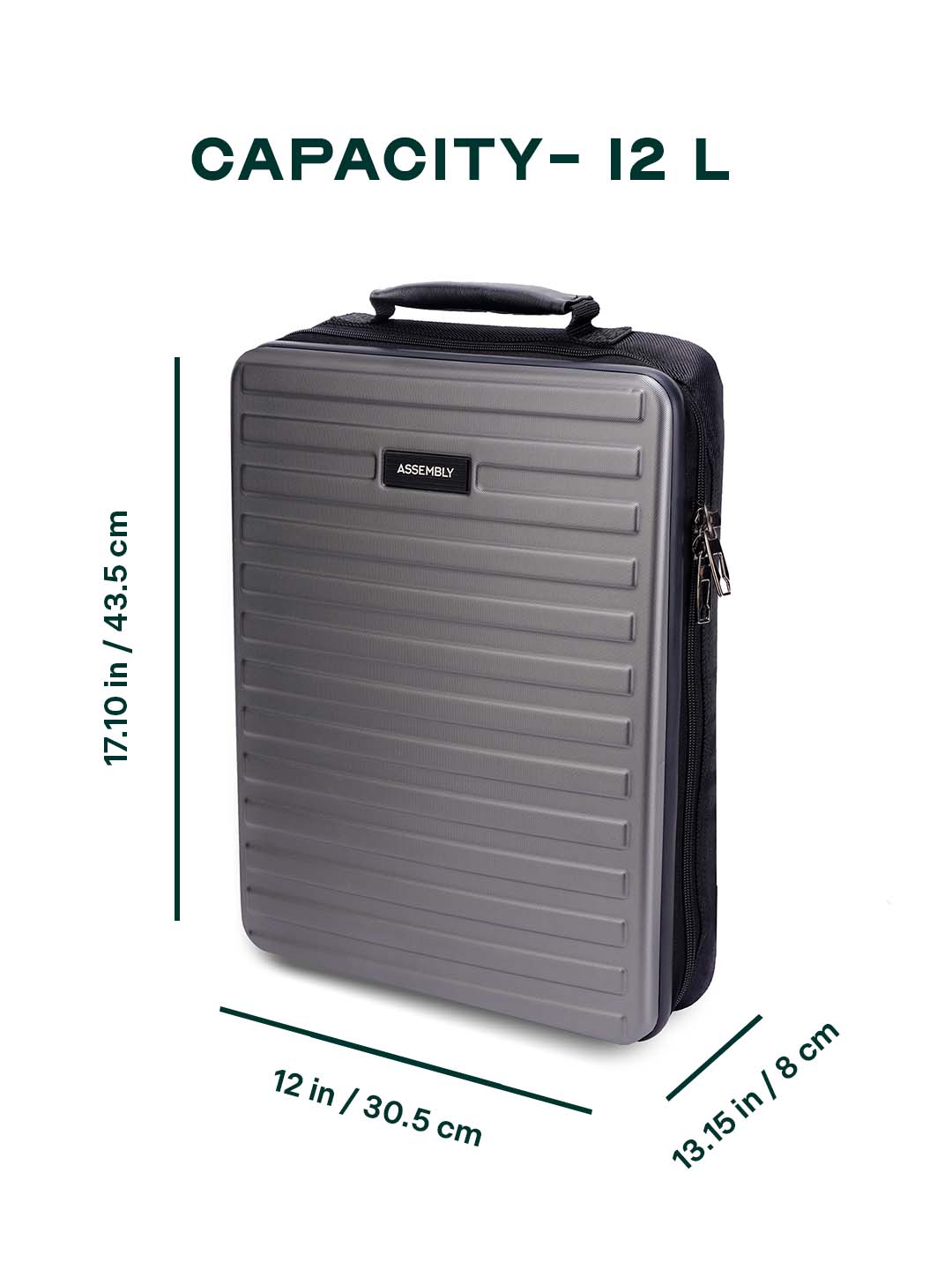 Buy Edge | Grey | Hardshell Laptop Backpack – Hardshell Backpack Online in India | Assembly
