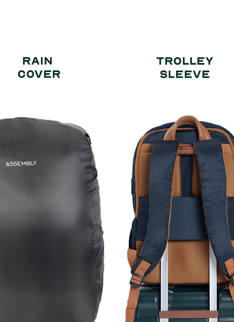 Buy Odyssey Backpack | Navy Blue | Everyday Laptop Backpack – Backpacks Online in India | Assembly