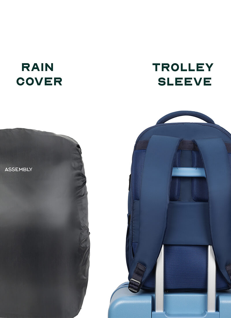 Buy Rover Backpack | Blue | Everyday Laptop Backpack – Backpacks Online in India | Assembly