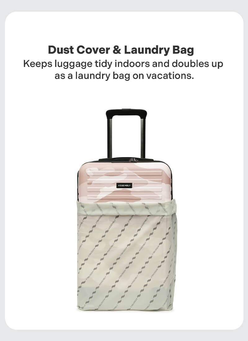 Stark Combo | Camo Peach | Cabin+Medium Luggage