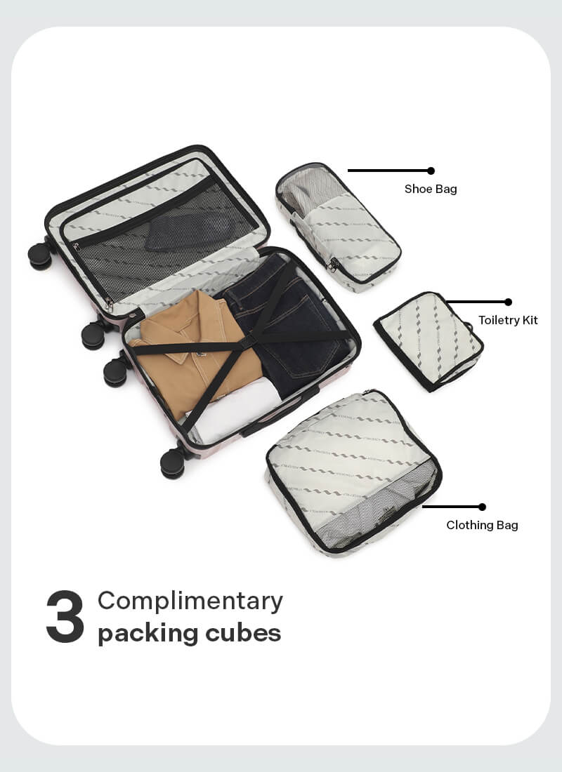 Stark | Camo Peach | Medium Hard Luggage