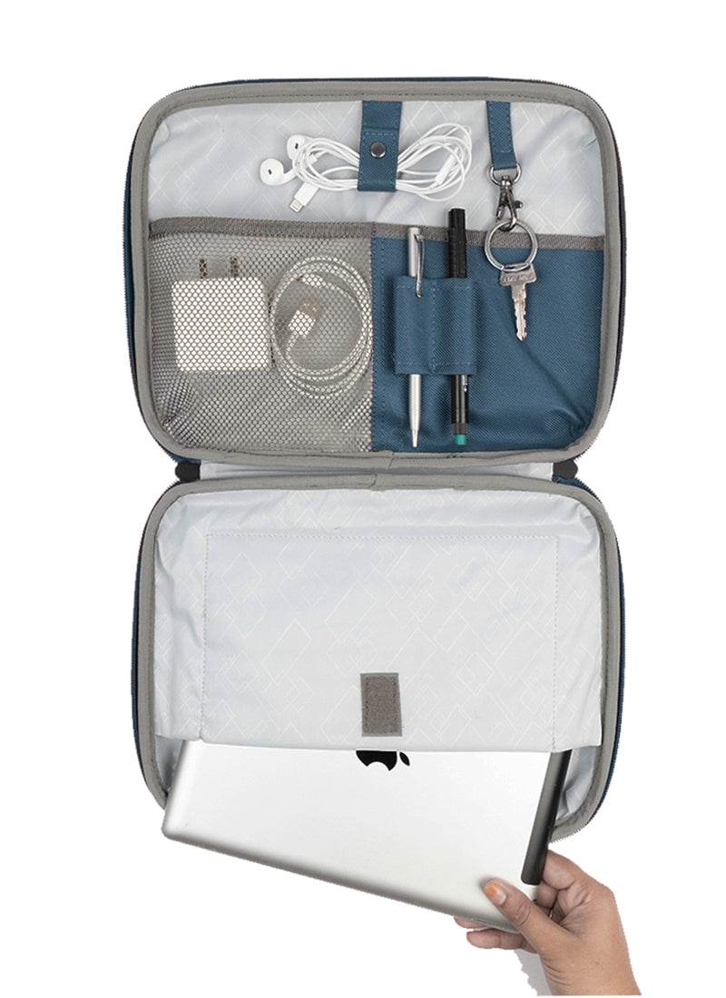 Atom | Blue | Gadget Organiser 11.5 IN