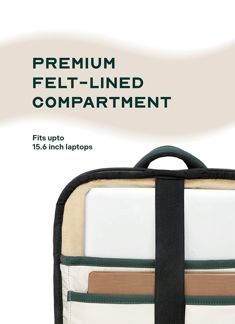 Stark Backpack | Green | Everyday Laptop Backpack