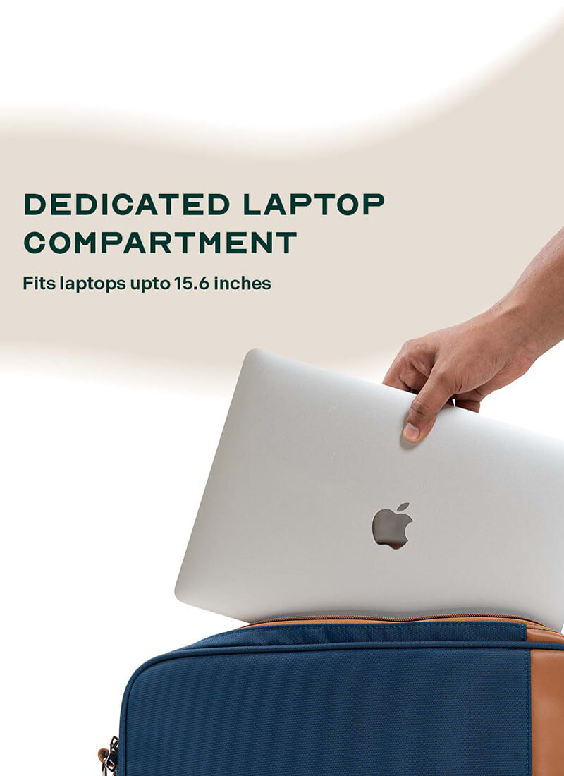 Urbix | Blue | Premium Laptop Messenger Bag