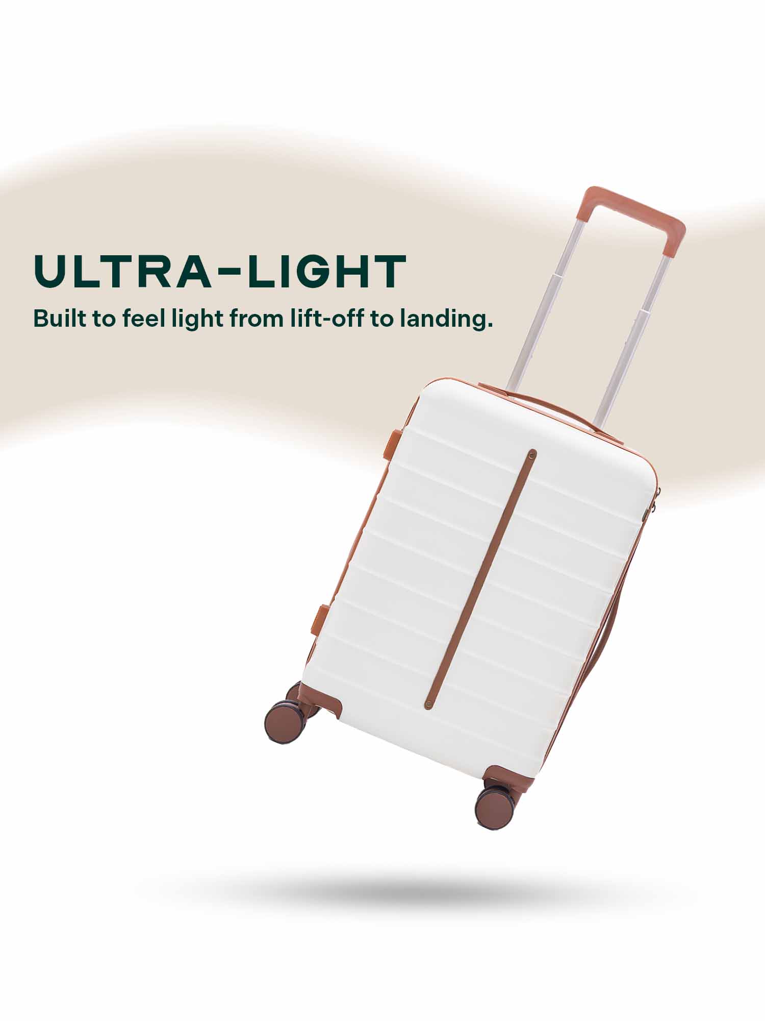 Odyssey | Sand | Cabin Hard Luggage