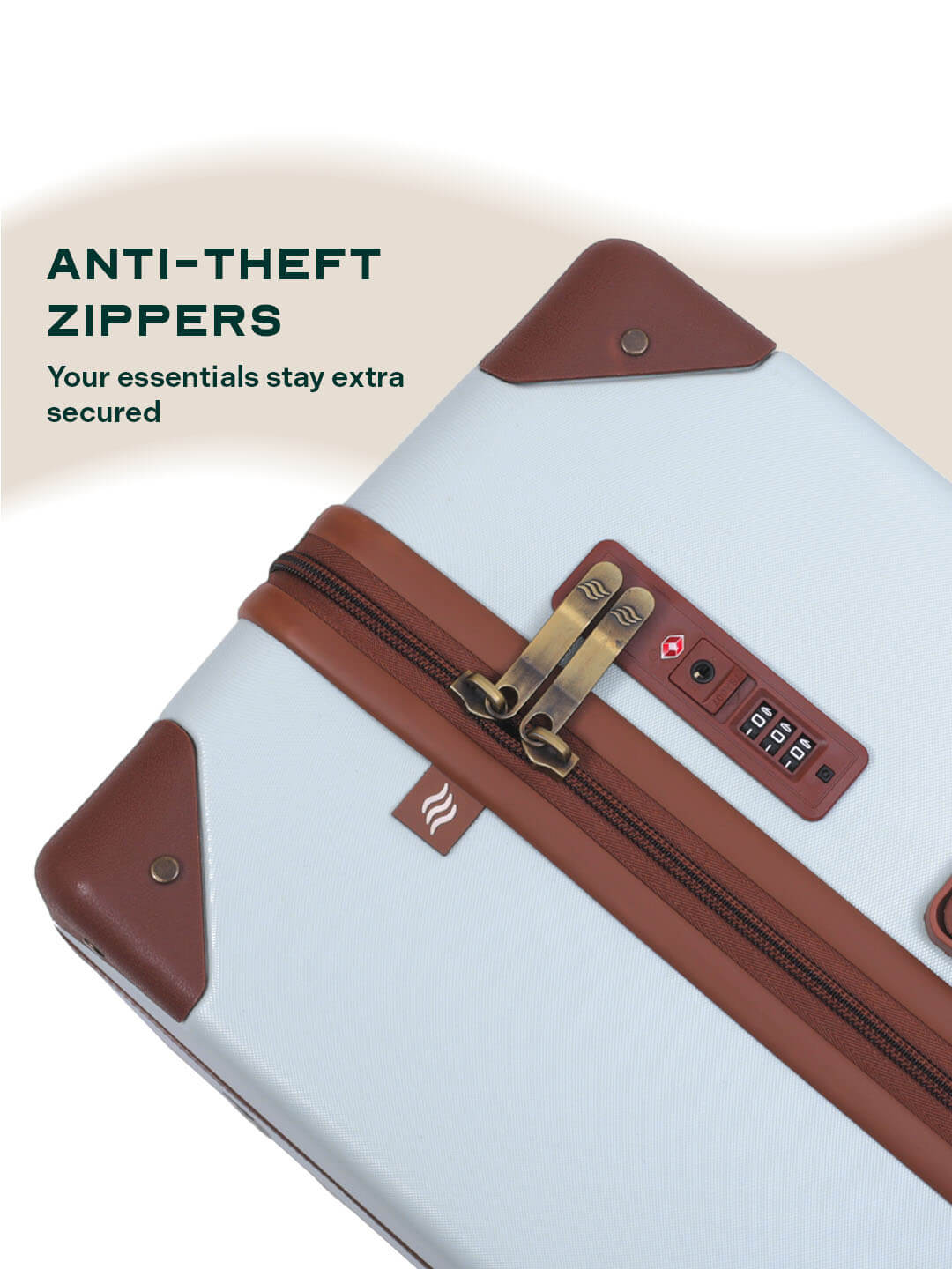 Vintage | Cadet Blue | Medium Hard Luggage