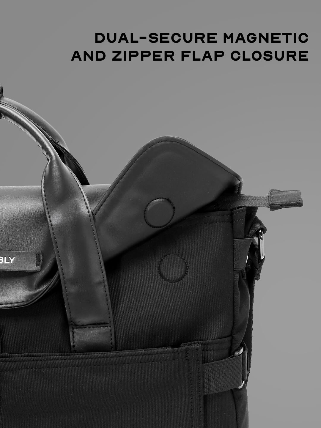 The Blvck Breeze Laptop Messenger
