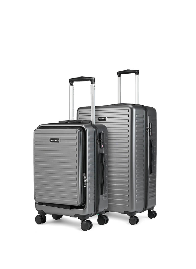 StarkPro Combo | Grey | Cabin+Medium Hard Luggage