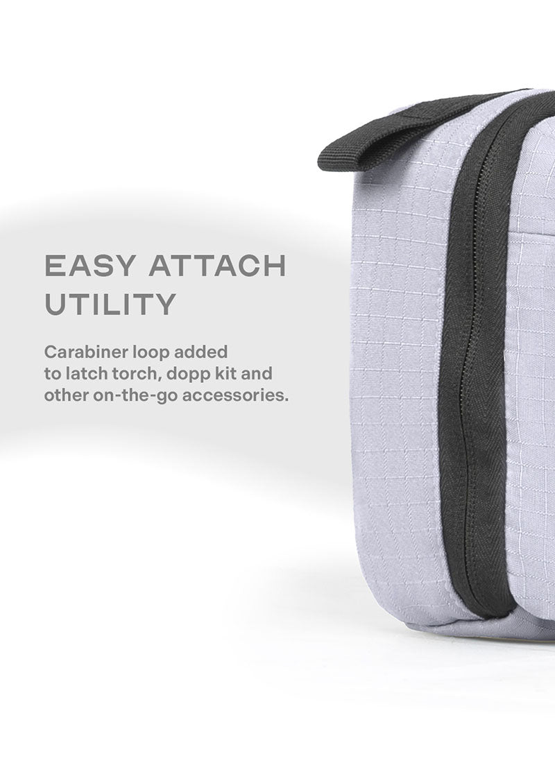 Scape Dopp Kit | Grey | Organsier For Week long Trek Or Vacations