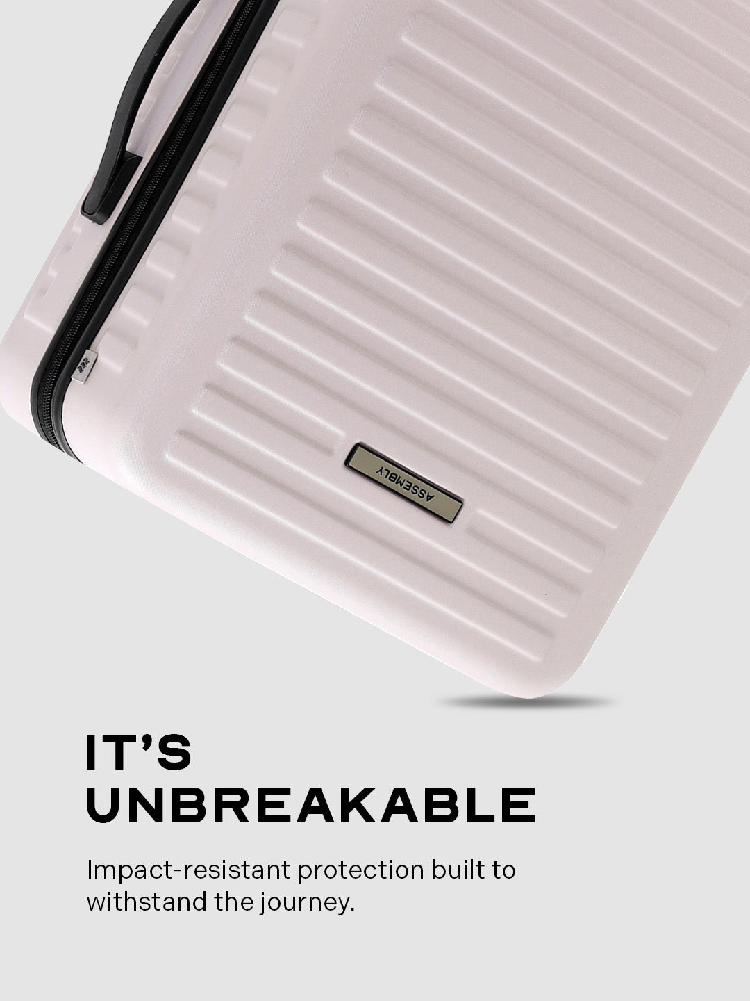 Stark | Ivory | Large Hard Luggage