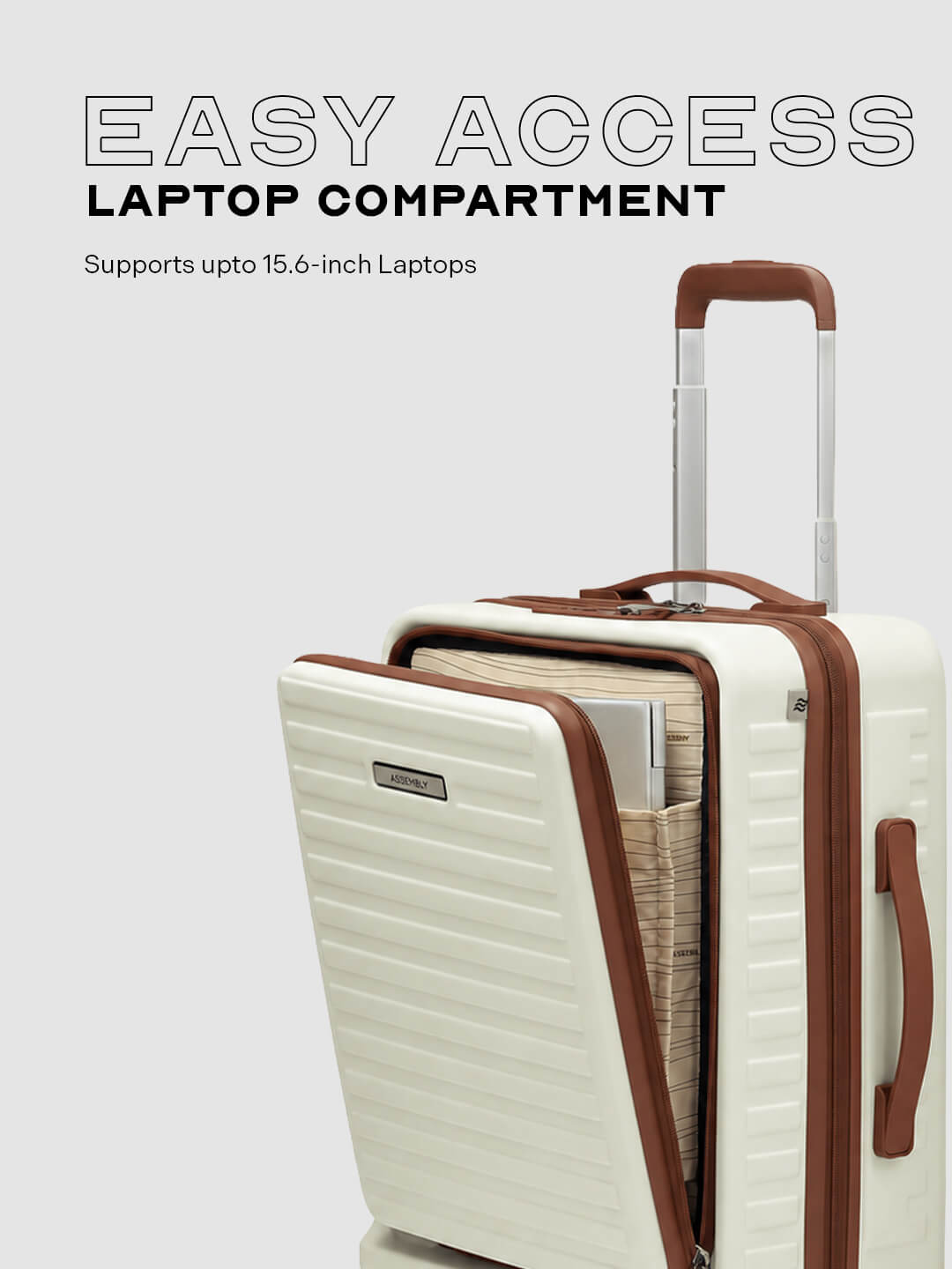 StarkPro Combo | Moon-White | Set of 3 Luggage