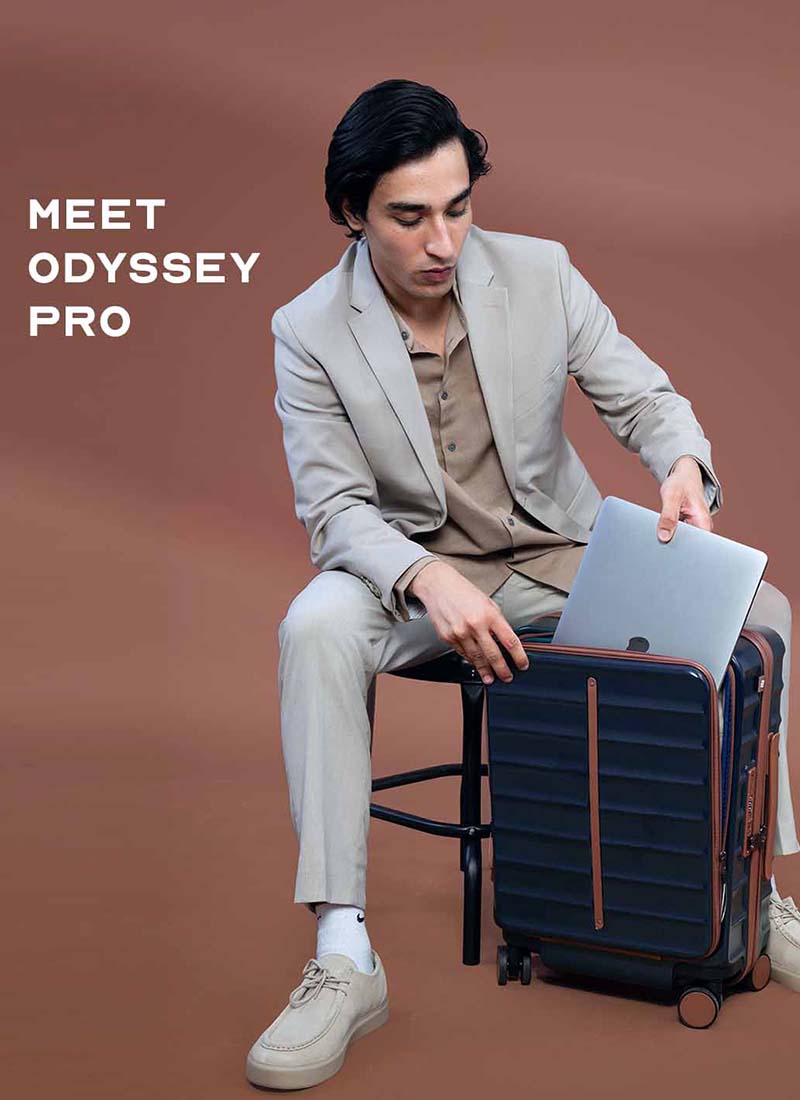 OdysseyPro Combo Set of 3 | Ocean | CabinPro+Medium+Large Hard Luggage