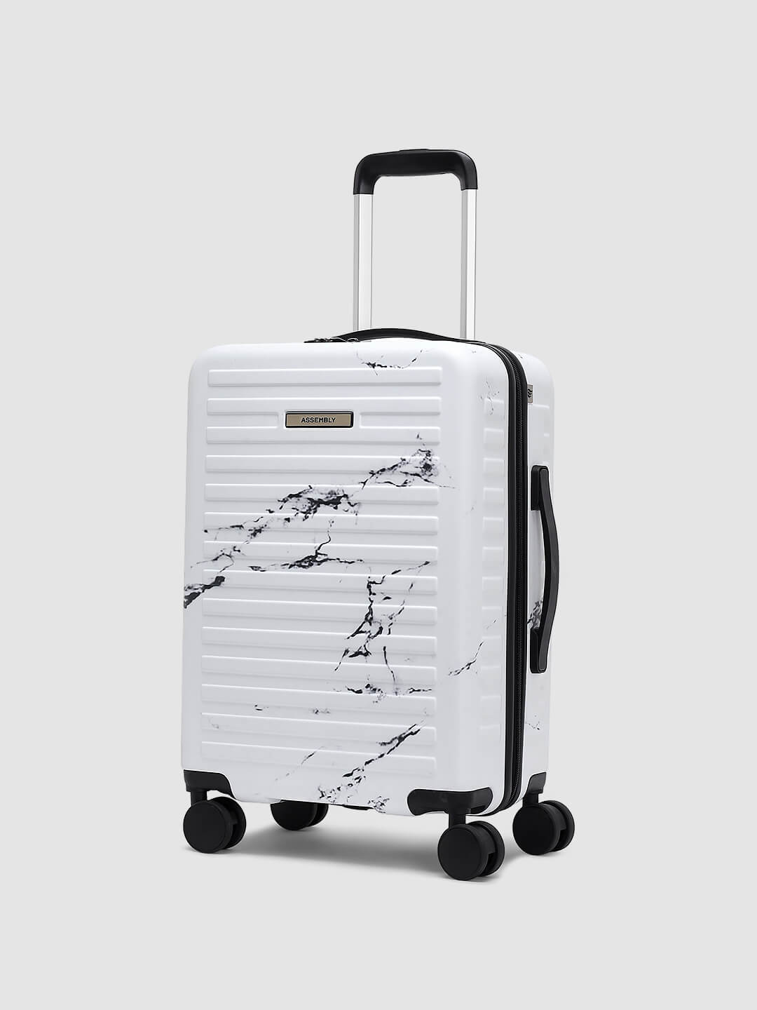Stark | Marble Print | Medium Hard Luggage