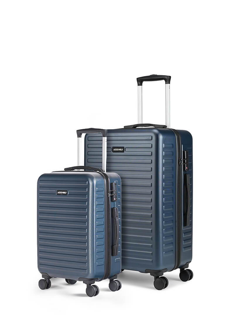 Stark Combo Blue Cabin Large Hard Luggage